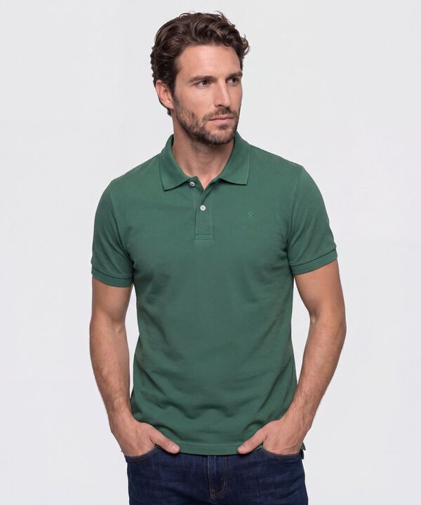 Polo con Bordado Para Hombre image number null
