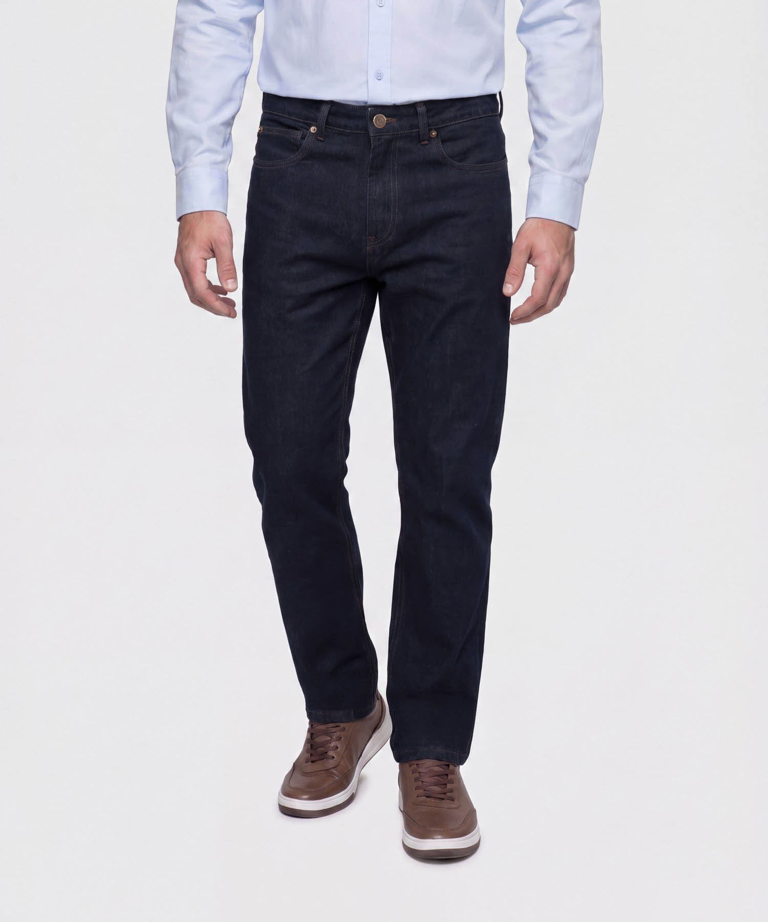 Jeans de Corte Recto para Hombre