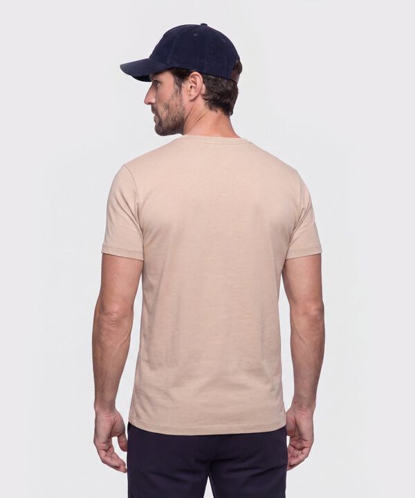 Camiseta B&aacute;sica Cuello Redondo Hombre
