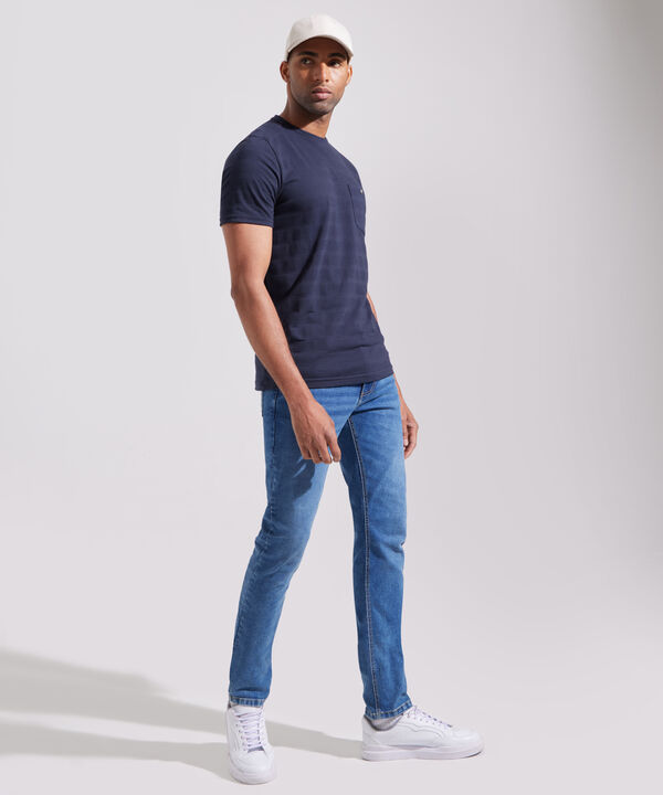 Jean Slim Tono Azul Medio image number null