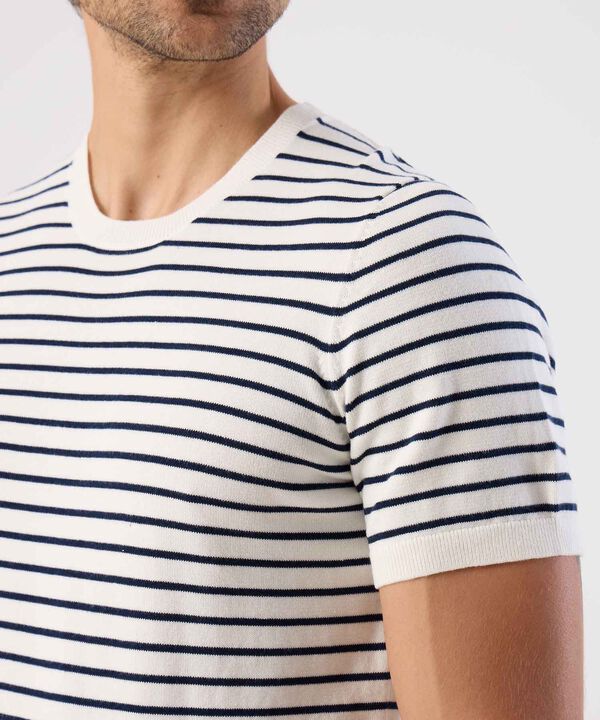 Camiseta En Tejido De Punto Para Hombre