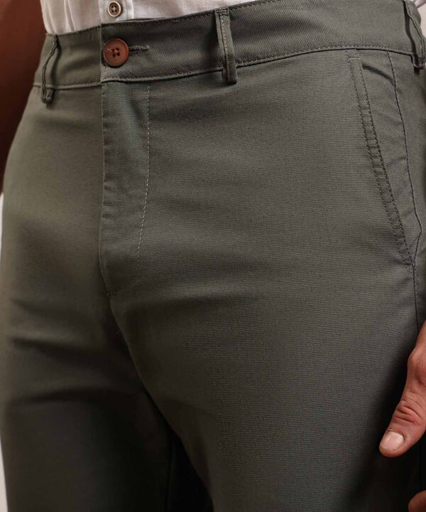 Pantalon Regular Para Hombre