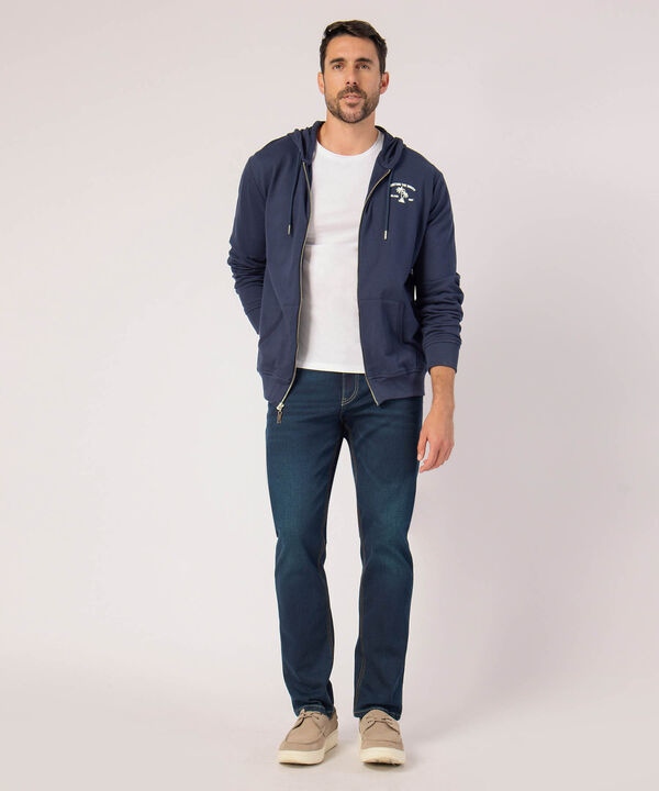 Jean Slim Tono Azul Oscuro 