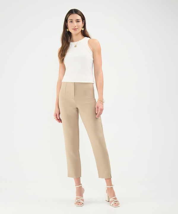 Pantal&oacute;n Formal Tiro Alto image number null