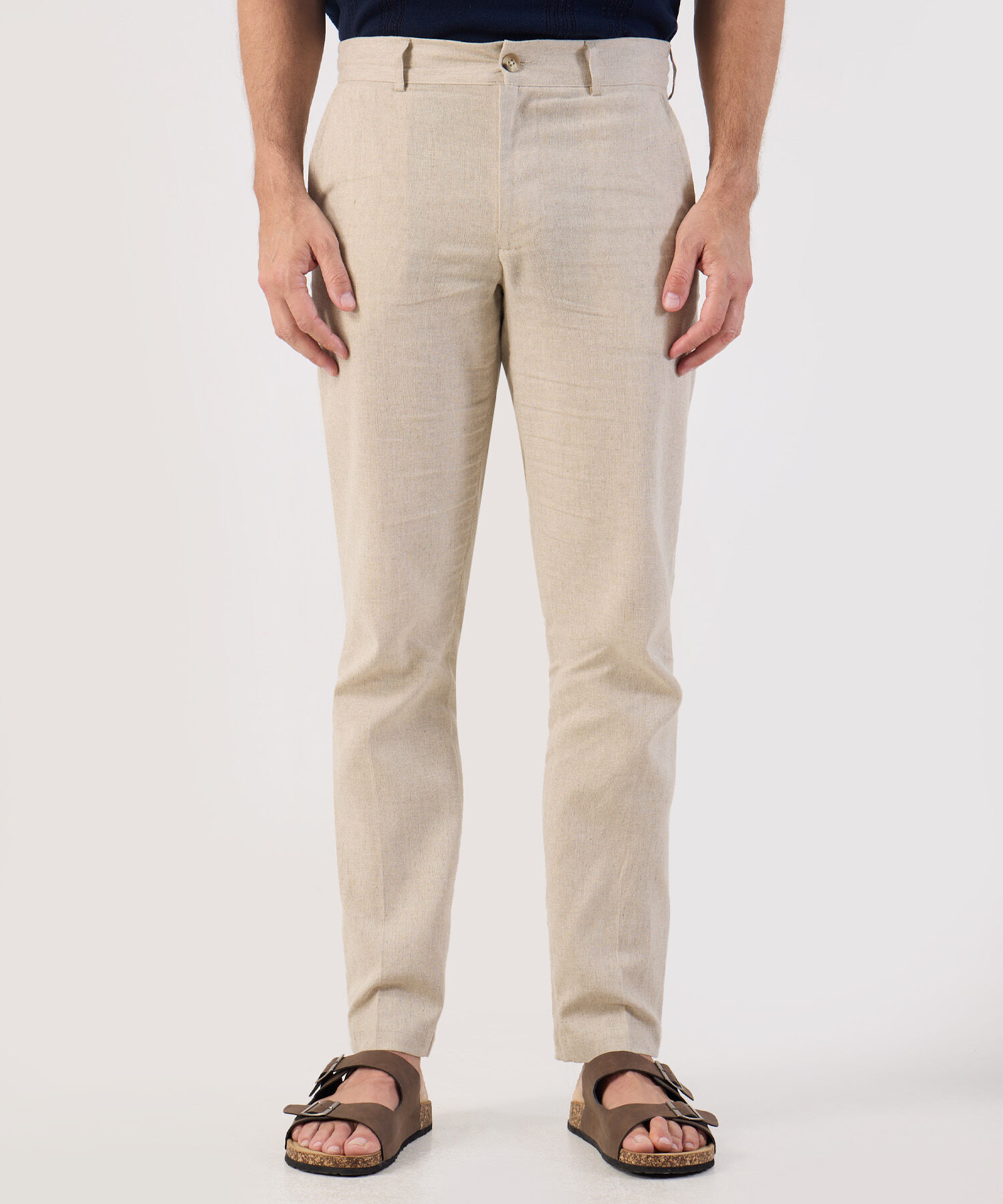 Pantal&oacute;n Tejido Casual Para Hombre