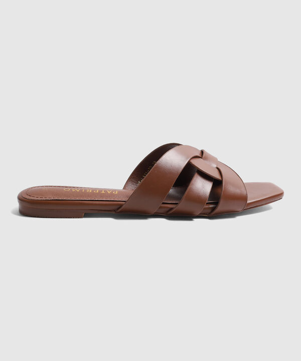 Sandalias Planas Trenzadas Para Mujer image number null