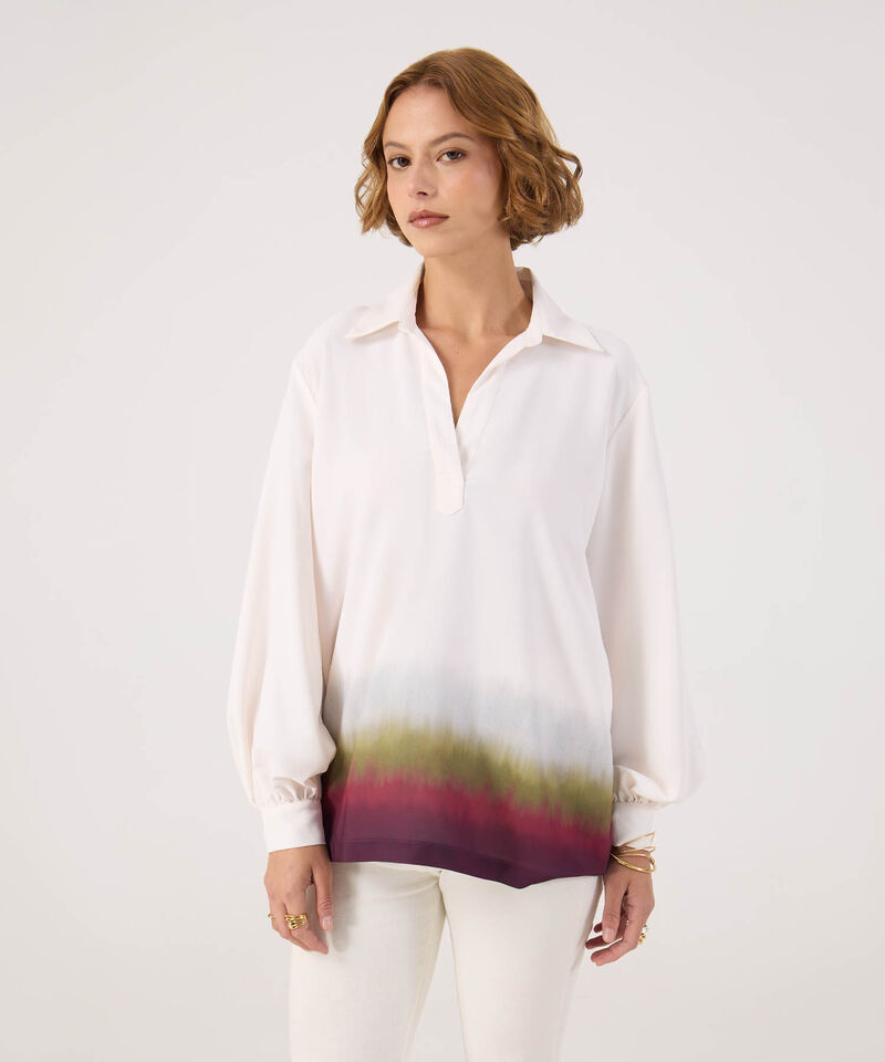 Camisa estampada 