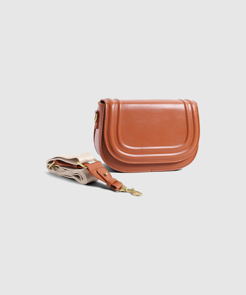 Bolso de Hombro Dise&ntilde;o Curvo Para Mujer