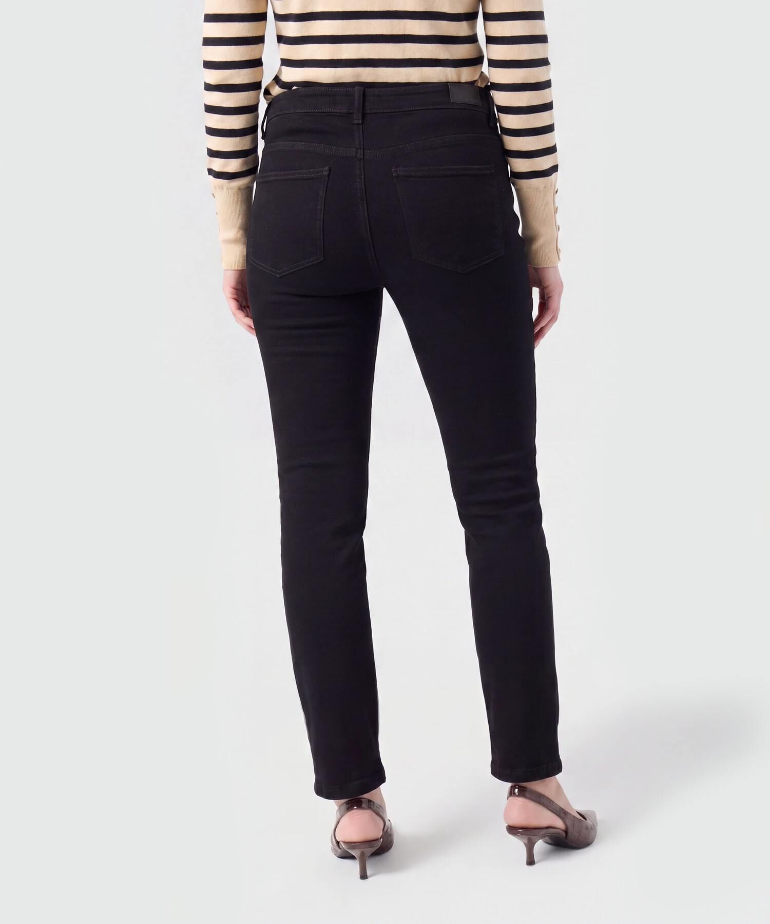 Jean Skinny De Tiro Alto Para Mujer