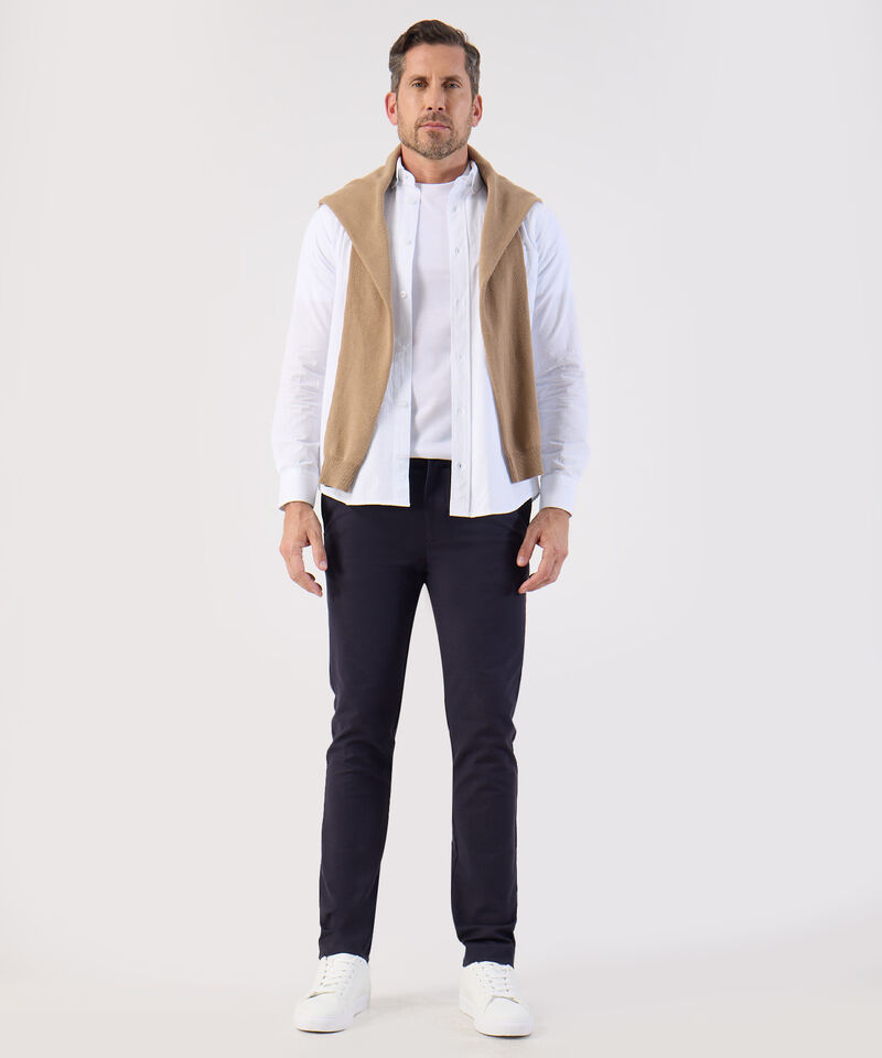 Pantal&oacute;n Regular Fit Tejido Para Hombre