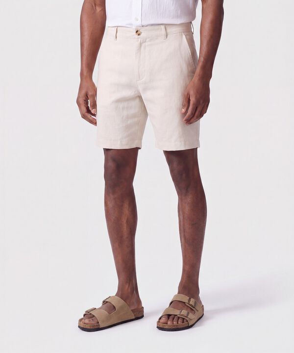 Bermuda Casual Unicolor Para Hombre image number null