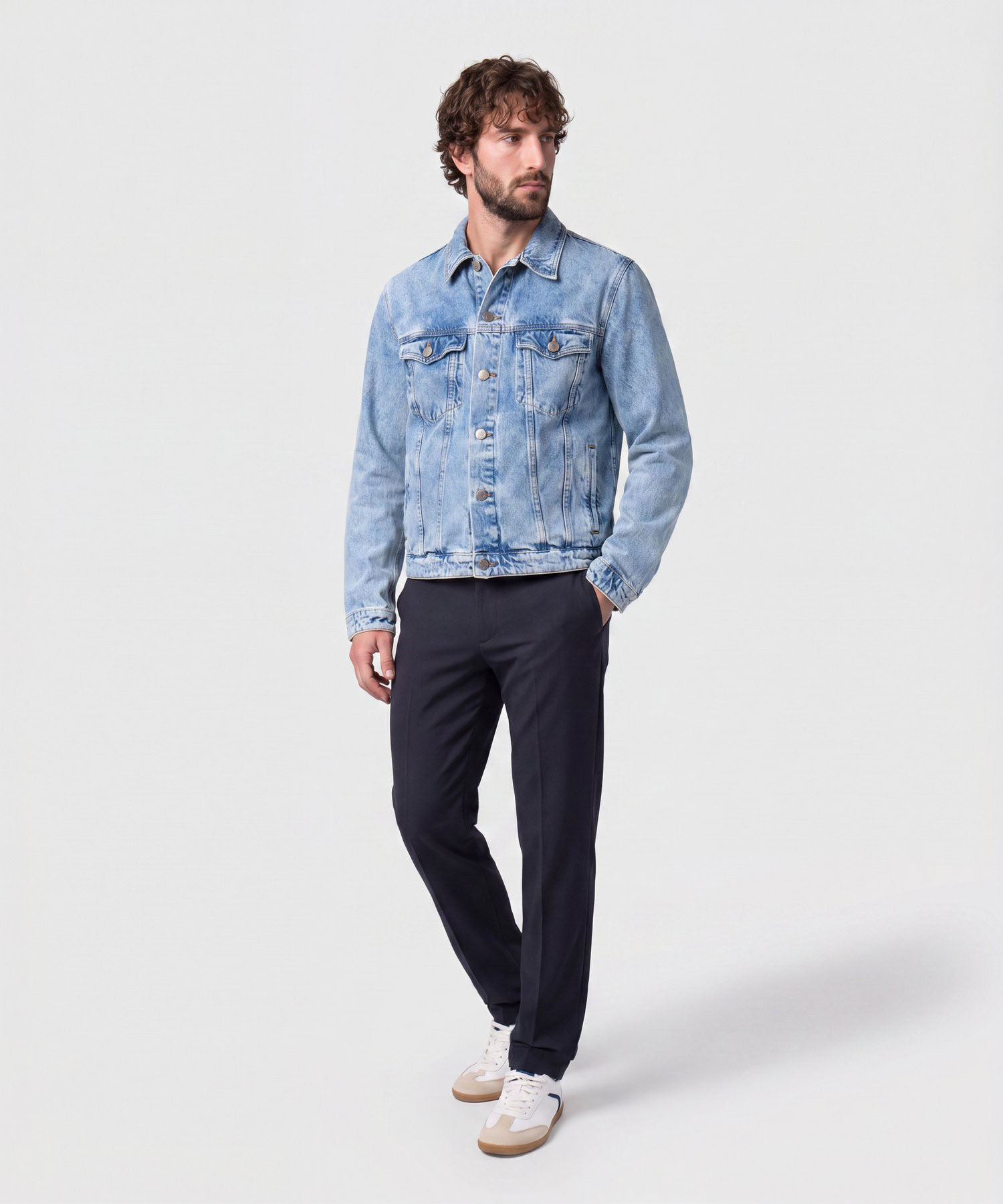 Pantal&oacute;n Jogger Unicolor Para Hombre