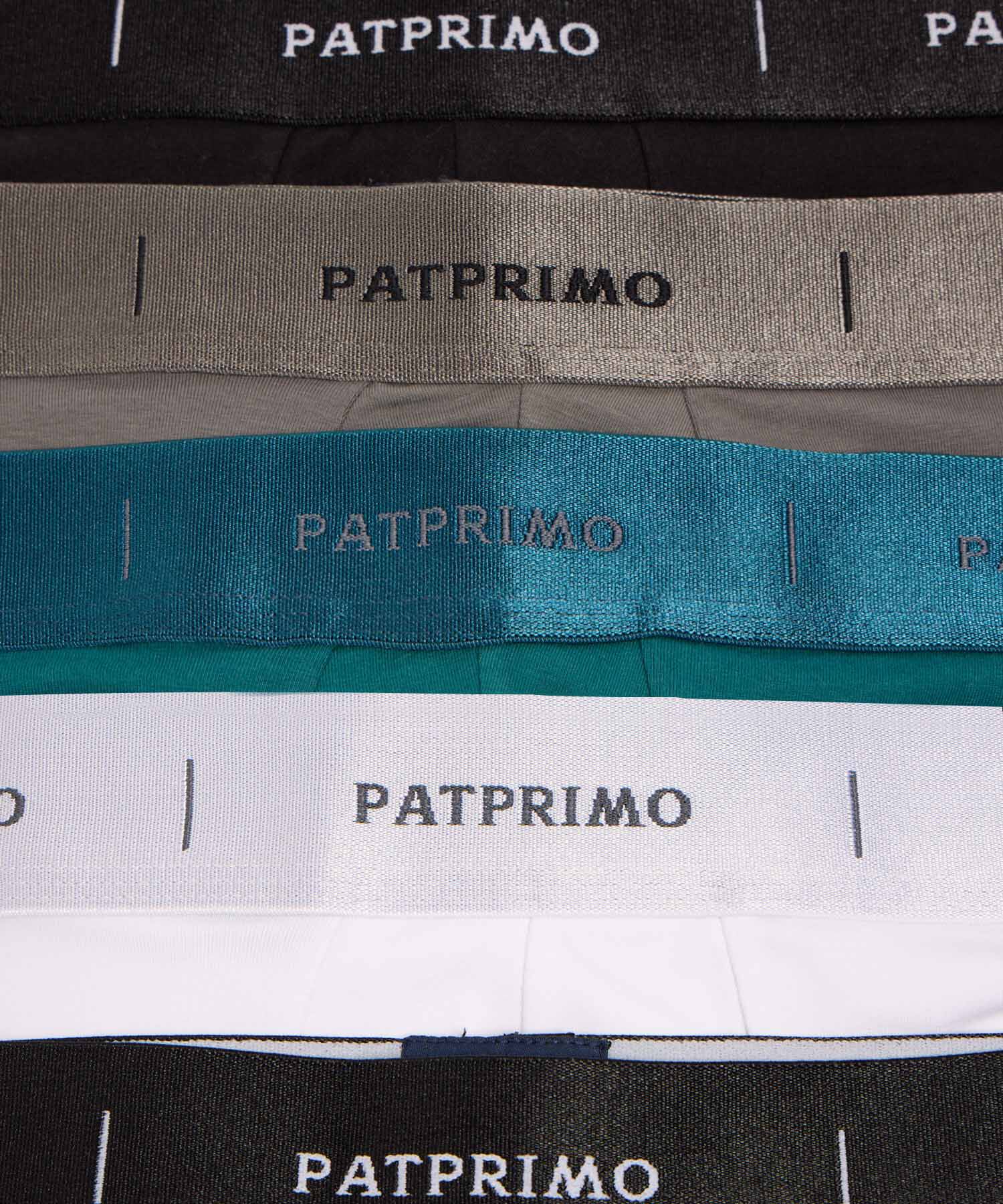 Pack x5 B&oacute;xers Medios Unicolor para Hombre
