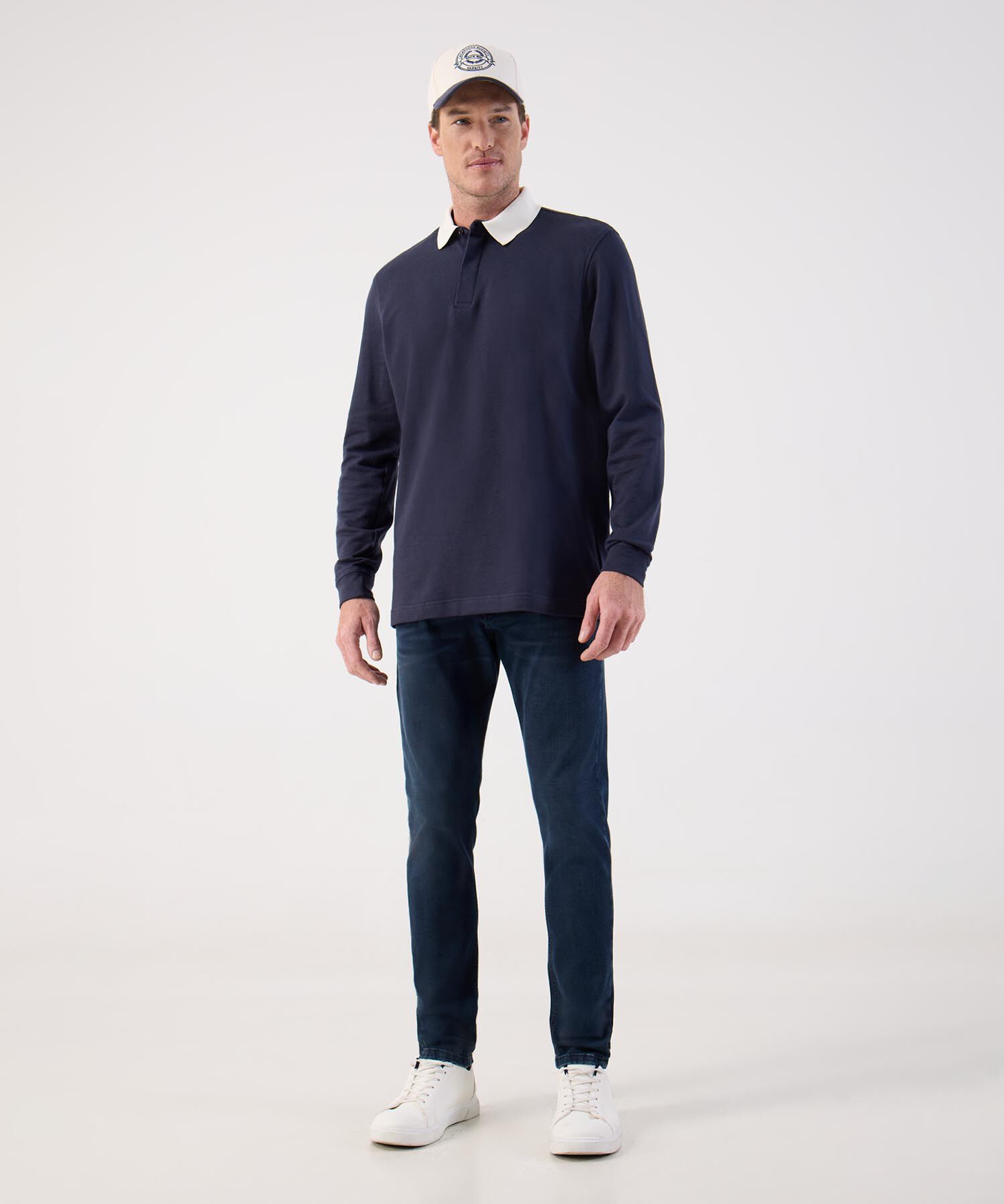 Jean de Dise&ntilde;o Moderno y Ajuste Delgado Para Hombre
