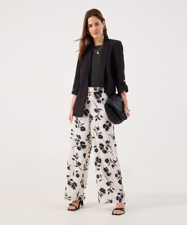 Pantalon Palazzo Estampado