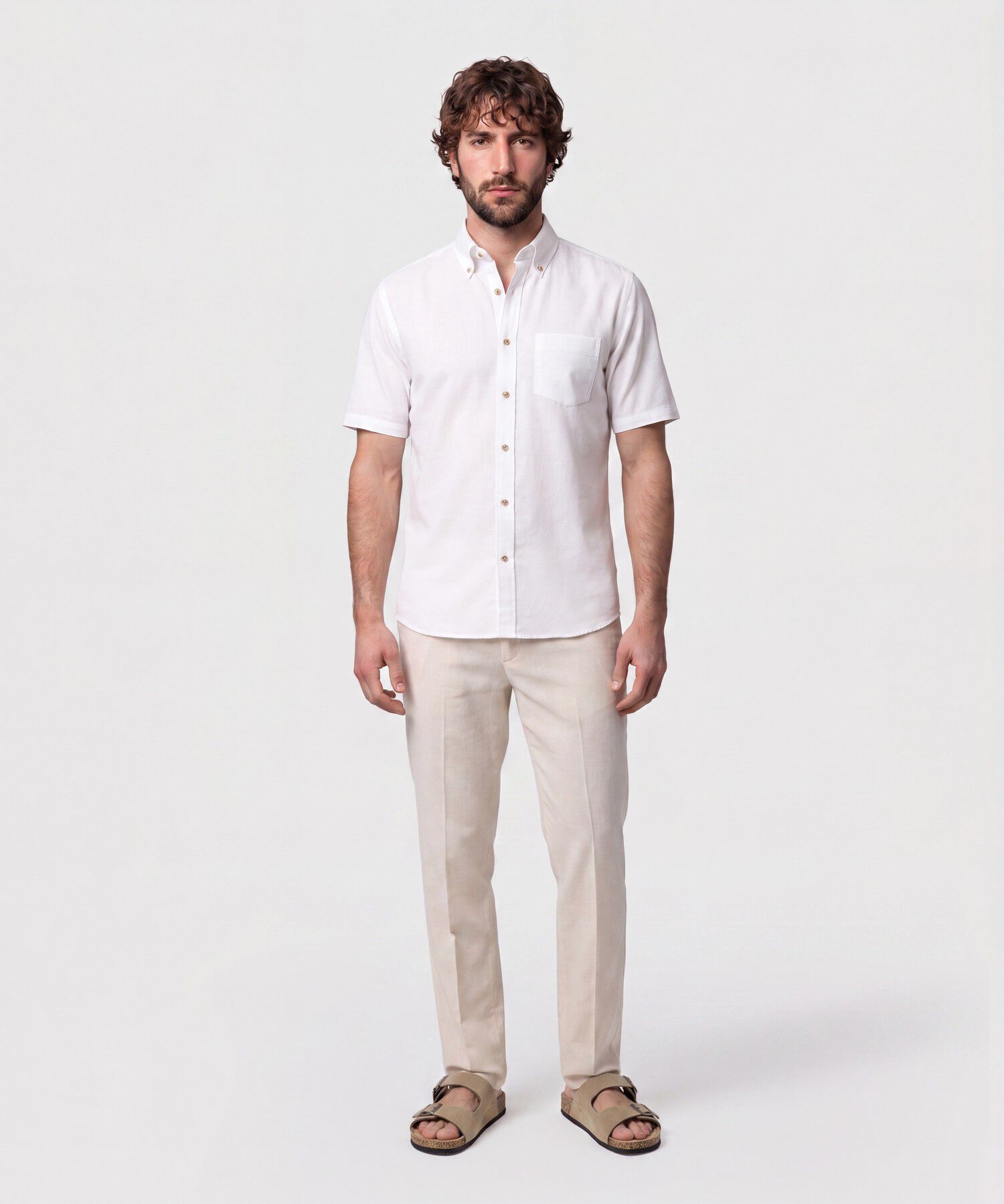 Pantal&oacute;n Jogger Unicolor Para Hombre