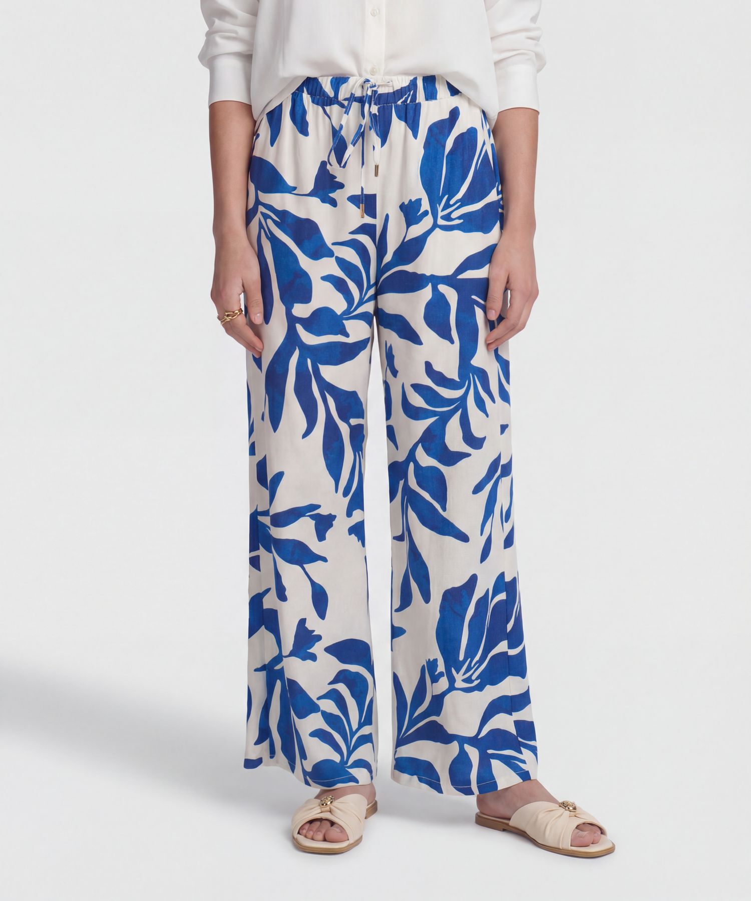 Pantal&oacute;n Estampado Con Ajuste De Cord&oacute;n