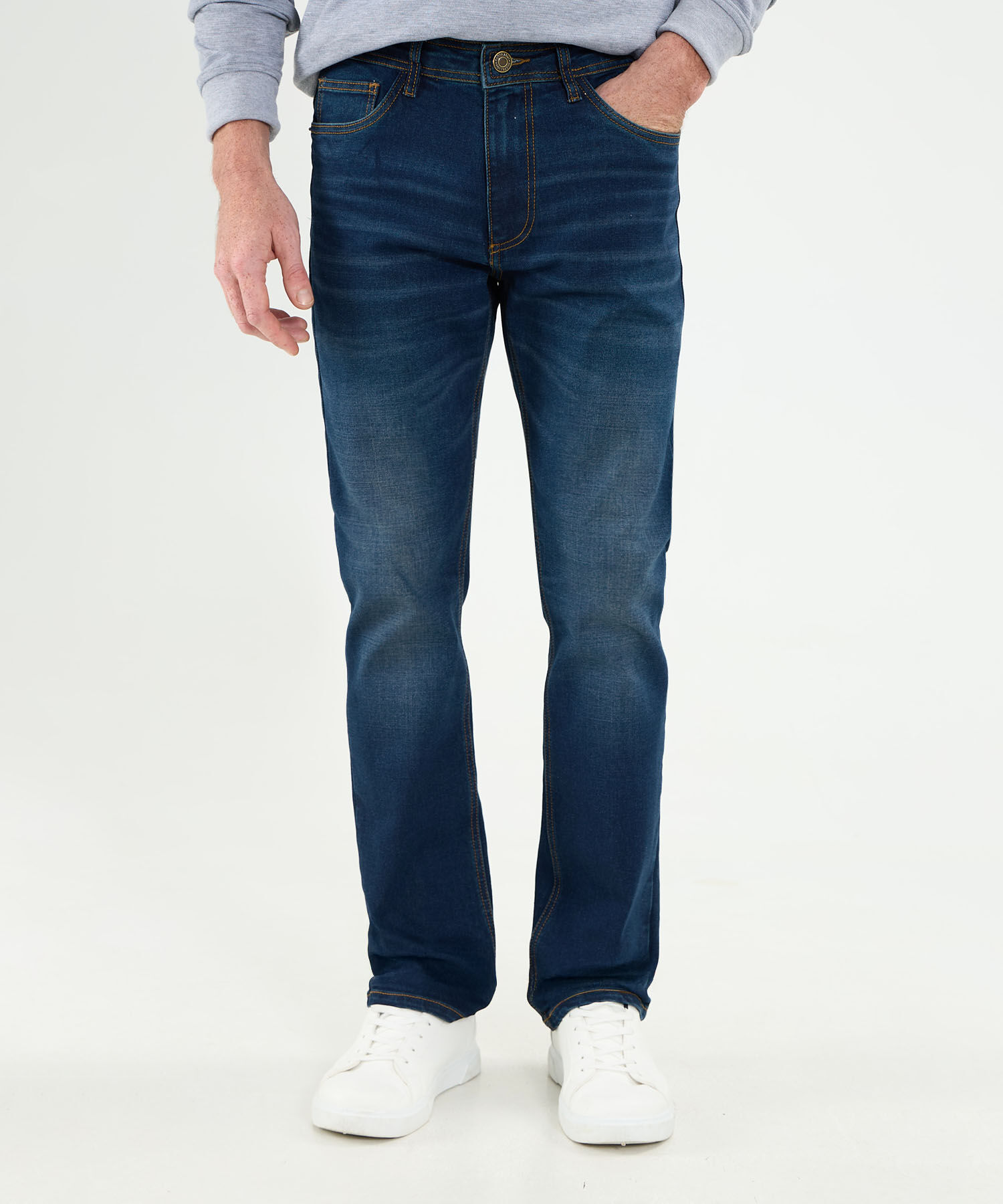 Jean Regular Para Hombre