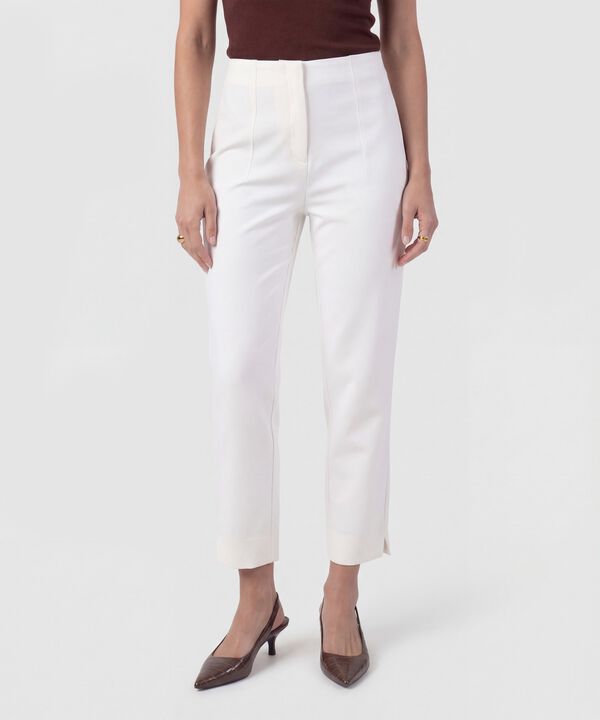 Pantal&oacute;n Clasico De Tiro Alto Para Mujer image number null