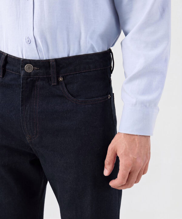 Jeans de Corte Recto para Hombre