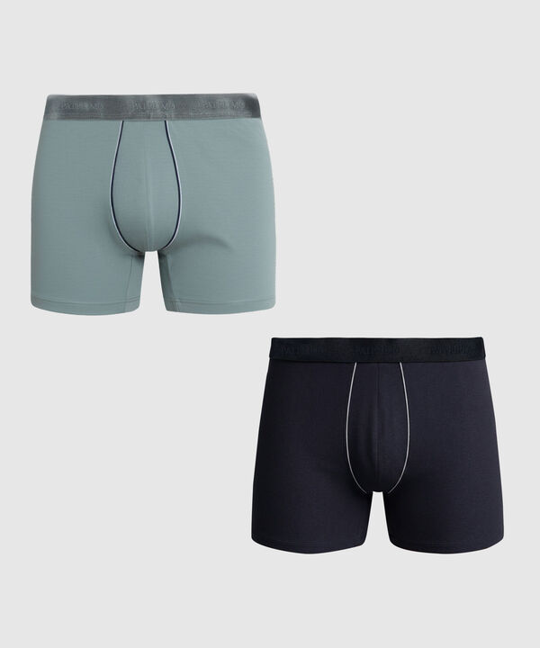 Set x2 B&oacute;xers Trunk B&aacute;sicos para Hombre image number null