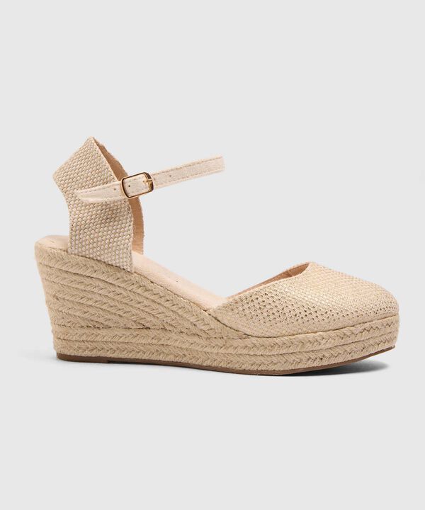 Espadrilles Con Cu&ntilde;a De Yute Para Mujer image number null