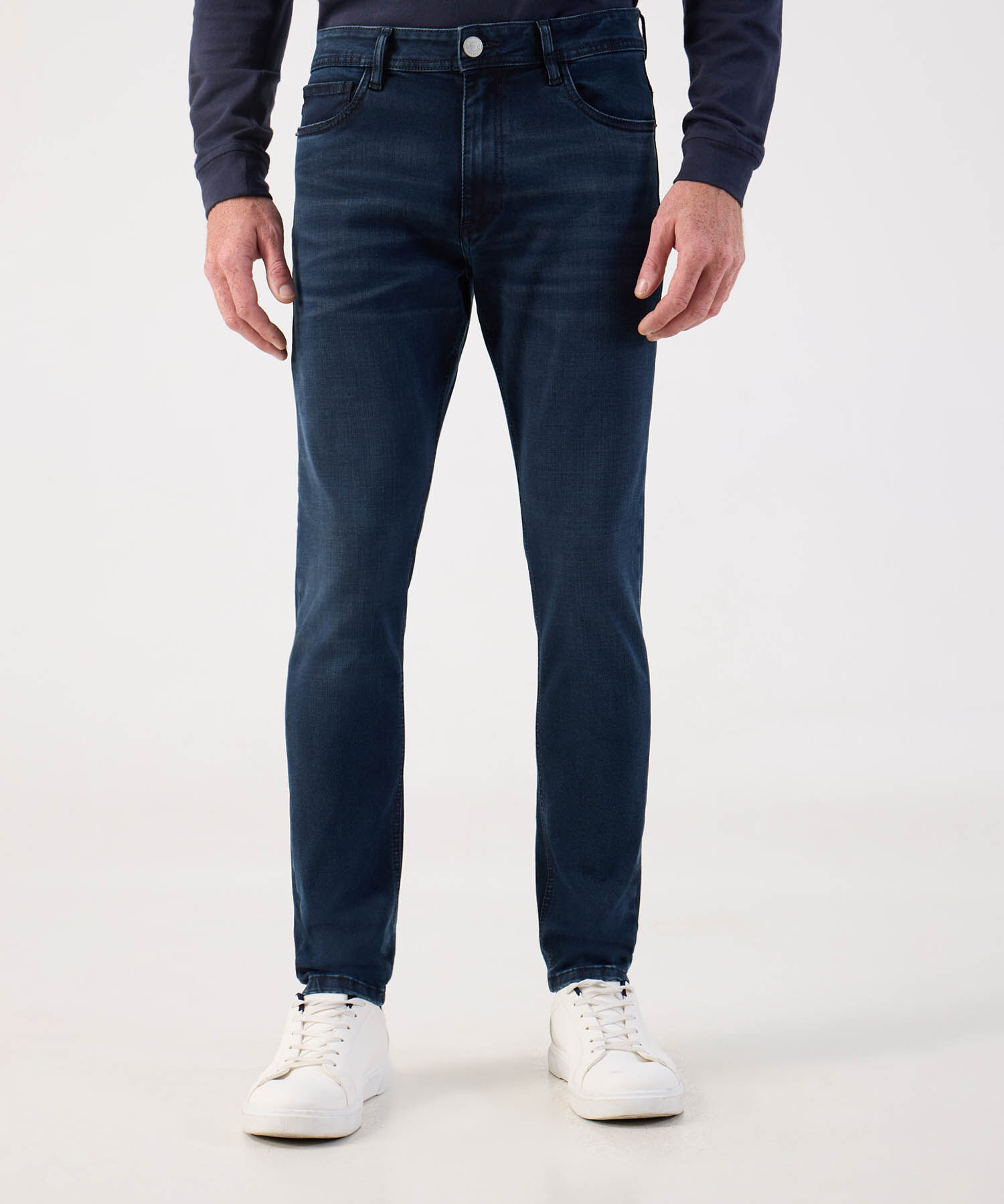 Jean de Dise&ntilde;o Moderno y Ajuste Delgado Para Hombre