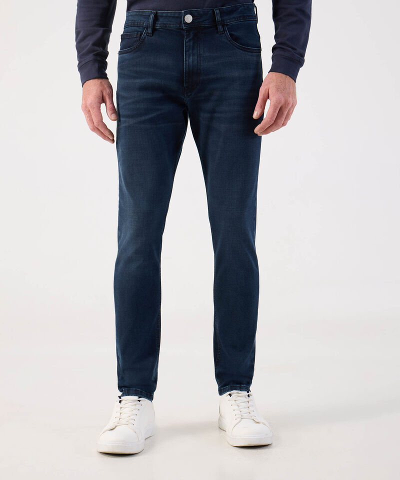 Jean de Dise&ntilde;o Moderno y Ajuste Delgado Para Hombre