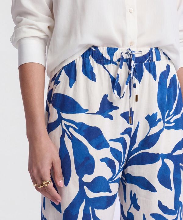 Pantal&oacute;n Estampado Con Ajuste De Cord&oacute;n