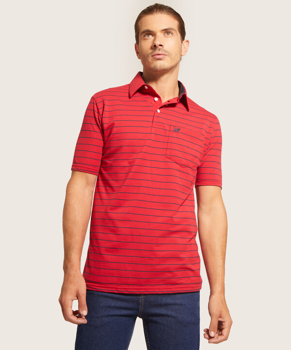 Polo Cuello Duro Bicolor image number null