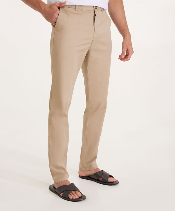 Pantalon Chino Unicolor image number null