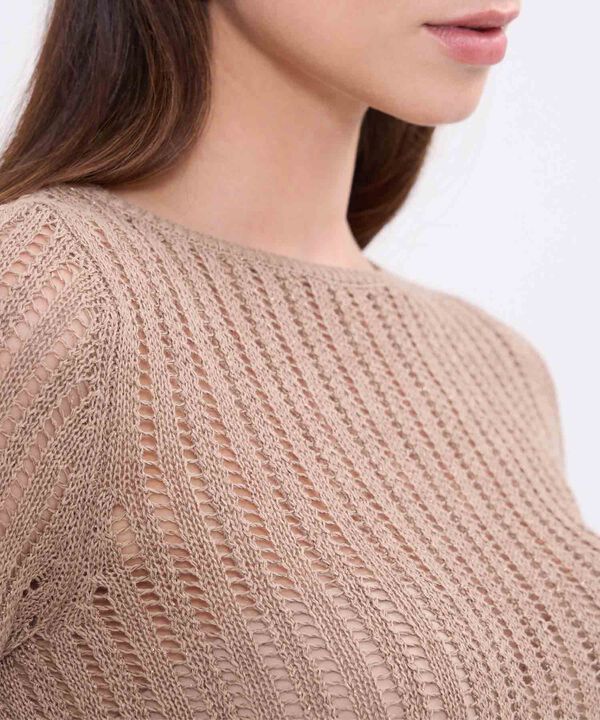 Saco unicolor para mujer