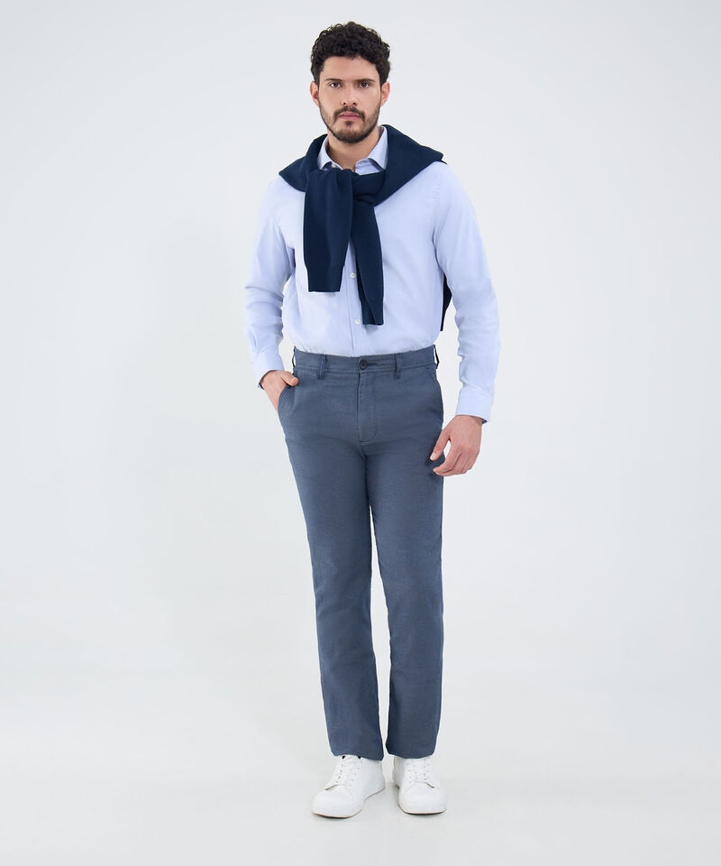 Camisa Manga Larga Dise&ntilde;o Cl&aacute;sico Para Hombre