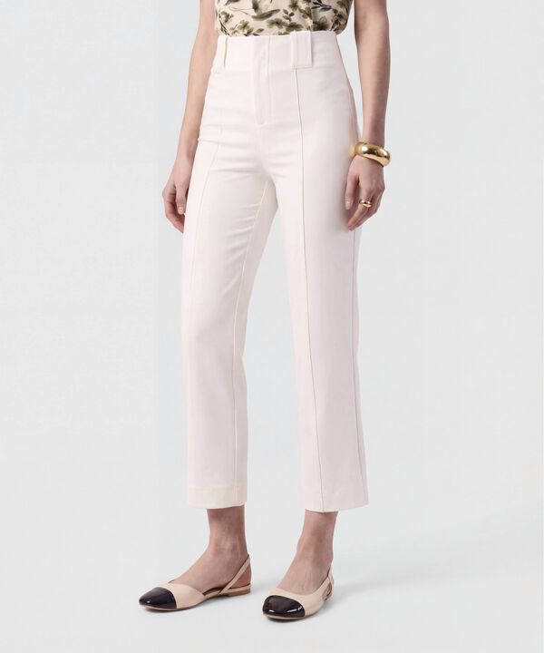 Leggings Con Costura Frontal Y Pasadores Mujer image number null