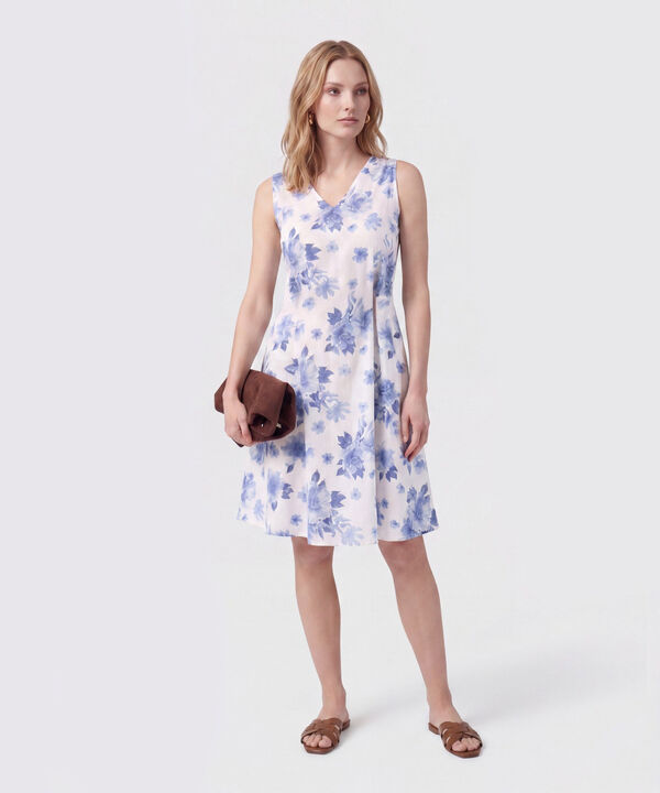 Vestido Midi Con Cintur&oacute;n Mujer image number null